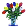 David Gerstein Tulips in Vase Sculpture - 1