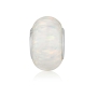 Marina Jewelry White Opal Bead Charm - 1