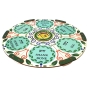 Ornate Multicolored Seder Plate: Do-It-Yourself 3D Puzzle Kit - 4