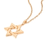 Yaniv Fine Jewelry Large 18K Gold Star of David Pendant - Unisex, Color Option - 7