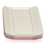 Modern Scroll Seder Plate with Removable Settings by Akilov Design - 7