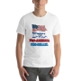 Pro-America, Pro-Israel. Cool Jewish T-Shirt (Choice of Colors) - 5
