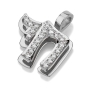 Yaniv Fine Jewelry 18K Gold Double Chai Diamond Pendant (Choice of Color) - 3
