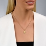 Yaniv Fine Jewelry 18K Gold Hamsa Pendant With Diamonds (Choice of Colors) - 2