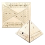 Pyramid Matzah Holder: Do-It-Yourself 3D Puzzle Kit - 4