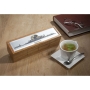 925 Sterling Silver-Plated and Walnut Wood Exclusive Jerusalem At Night Tea Box - 4