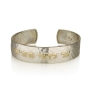 Sterling Silver Deluxe Bangle with Gold Ani Ledodi - 1