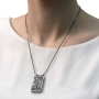 Sterling Silver Hoshen Necklace with Gemstones - 3