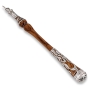 Rafael Jewelry Tree of Life Wooden Torah Pointer with 925 Sterling Silver  - 3