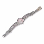Rafael Jewelry Filigree Ruby and Amethyst 925 Sterling Silver Watch - 2