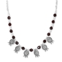 Rafael Jewelry Beaded Pomegranate Filigree Necklace - 2