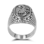 Rafael Jewelry Jerusalem and Scorpion Sterling Silver Ring  - 2