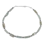 Rafael Jewelry Sterling Silver Necklace with Roman Glass - 1