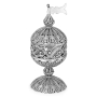 Traditional Yemenite Art Handcrafted Sterling Silver Besamim Spice Box With Refined Filigree Design - 1
