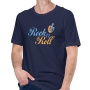 Rock N Roll Dreidel Hanukkah T-Shirt - 1