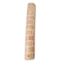 Extra Large Jerusalem Stone Mezuzah Case with Shin and Western Wall Design - Color Option - 1