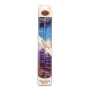 Dipped Taper Shabbat Candles – Red and Purple  - 1