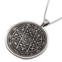 Sterling Silver Seal of Solomon Kabbalah Necklace - 2