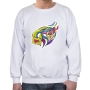 Graffiti Shalom Sweatshirt (Choice of Colors) - 3