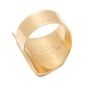 18K Gold-Plated Adjustable Open Ring – Shema Yisrael (Deuteronomy 6:4) - 5