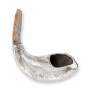 925 Sterling Silver Plated Classic Shofar – Jerusalem (Choice of Sizes) - 2