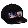 Jerusalem USA Red, White, & Blue Adjustable Snapback Cap - Black - 3