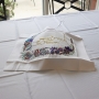 Stain Resistant Gold Embroidery-on-Both-Ends Shabbat Tablecloth Set - 3