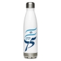 Israel 75 Years Stainless Steel Water Bottle - 1