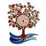 Inspirational Pomegranate Tree Wall Hanging By Dorit Judaica (Hebrew) - 1