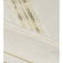 Talitnia Carmel Tallit - White and Gold - 5