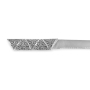 Traditional Yemenite Art Handcrafted Sterling Silver Challah Knife With Filigree Design - 5