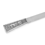 Traditional Yemenite Art Handcrafted Sterling Silver "Hamotzi" Challah Knife With Filigree Design - 5