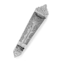 Traditional Yemenite Art Handcrafted Sterling Silver Mezuzah Case With Filigree Design - 2