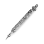 Traditional Yemenite Art Handcrafted Sterling Silver Torah Pointer With Filigree Design - 2