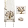 Yair Emanuel Tree of Life Embroidered Polysilk Tallit (Prayer Shawl) - 2