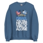 Israel Will Never Walk Alone - Unisex Sweatshirt - 14