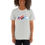 Israel and USA Unisex T-Shirt - 8