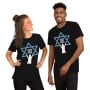Stand with Israel Star of David T-Shirt - Unisex - 3