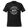 100% Kosher for Passover T-Shirt - Unisex - 12