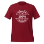 100% Kosher for Passover T-Shirt - Unisex - 10