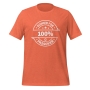 100% Kosher for Passover T-Shirt - Unisex - 6