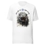 Roaring Israeli Lion Men's White T-Shirt - 6