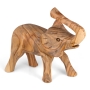 Olive Wood Elephant Figurine - Large - 1
