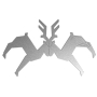 Wallaby Stainless Steel Deer Jewelry Holder / Organizer / Sculpture - 4