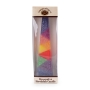 Decorative Multicolored Pyramid Havdalah Candle (Choice of Colors) - 2