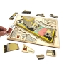 Second Temple Educational Wooden Puzzle - 4