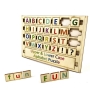 Upper and Lower Case Wooden Alphabet Puzzle - Colored  - 4