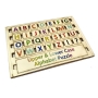 Upper and Lower Case Wooden Alphabet Puzzle - Colored  - 3