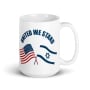 "United We Stand" America-Israel Coffee Mug - 5