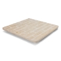 Jerusalem Stone Matzah Plate With Western Wall Design (Choice of Colors) - 2